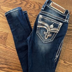 Rock Revival Yui 25 Skinny Jean Dark Wash